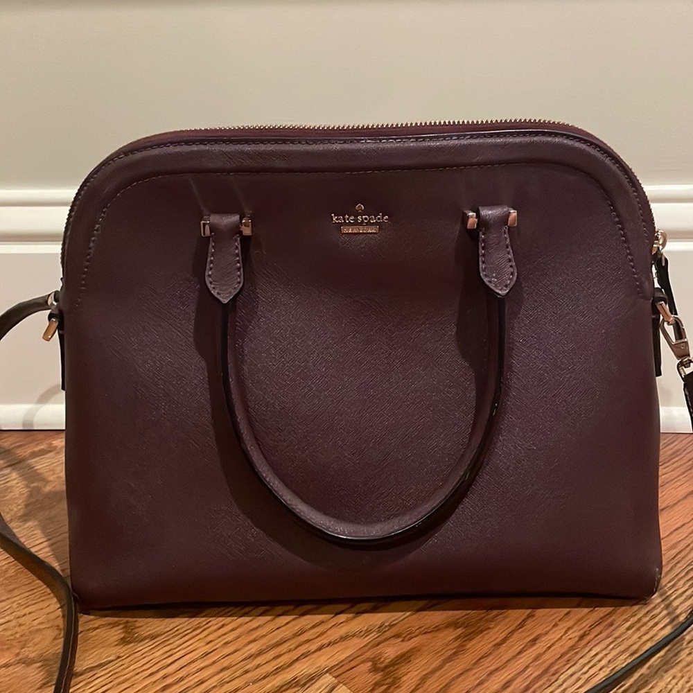Darcy Small Satchel Plum